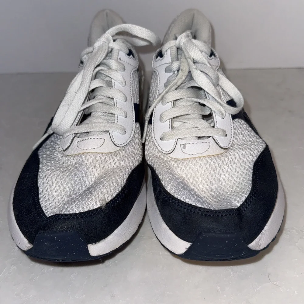 Nike Air Max SYSTM Men's Size 9.5 White/Obsidian Blue Sneakers DM9537-102